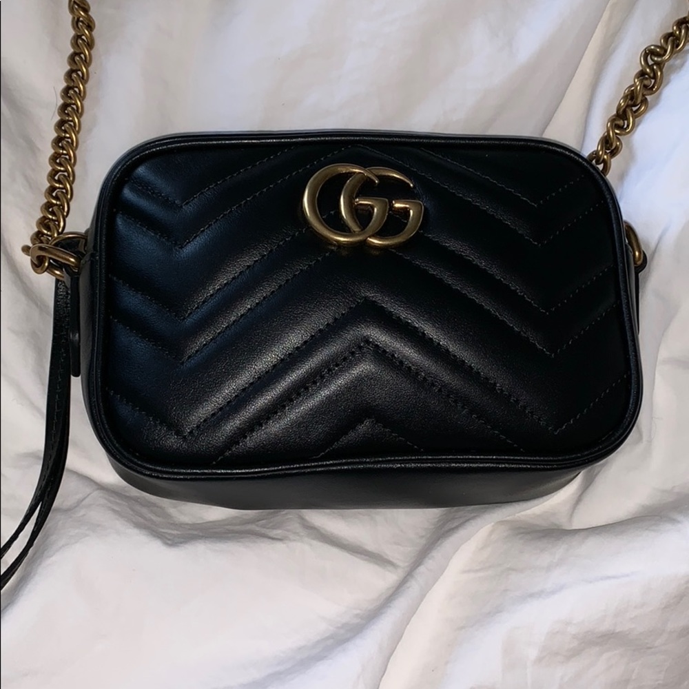 GG Marmont matelassé mini bag